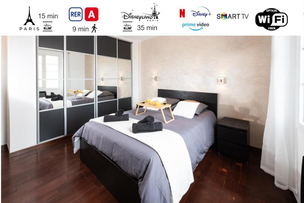 Cosy Paris - Disneyland - Rer A Lejlighed Fontenay-sous-Bois Eksteriør billede